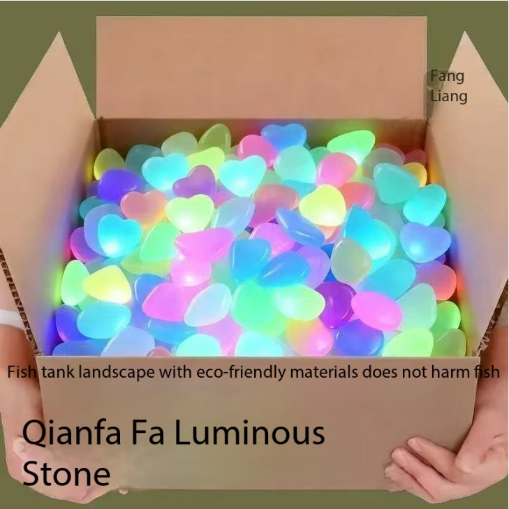 Smart Garden Ai - 1CM 100pcs Color Goose Stone Luminous