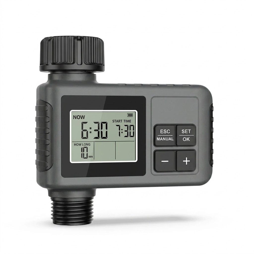 Smart Garden Sprinkler System - IPX5 LCD Display Sprinkler Timer Insoma