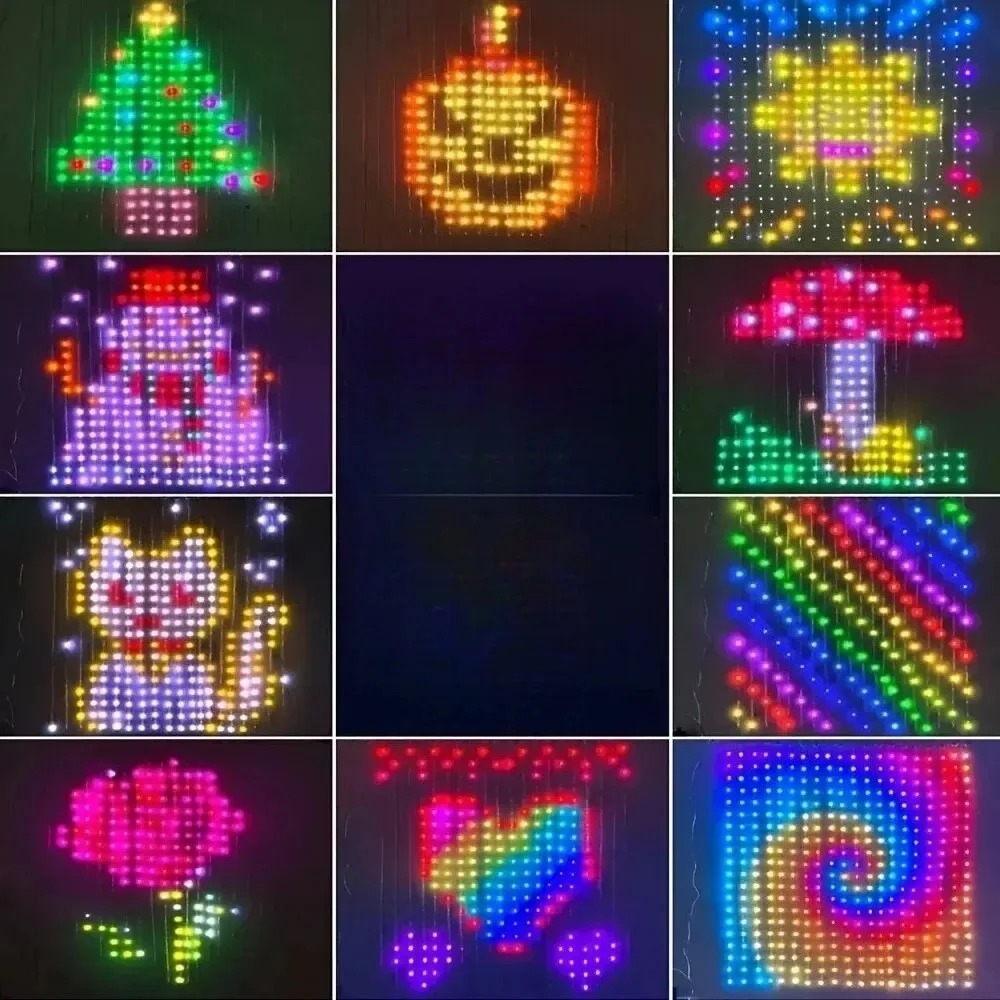 Outdoor LED Pixel Curtain Ligh - Smart Gardening 评论和价格