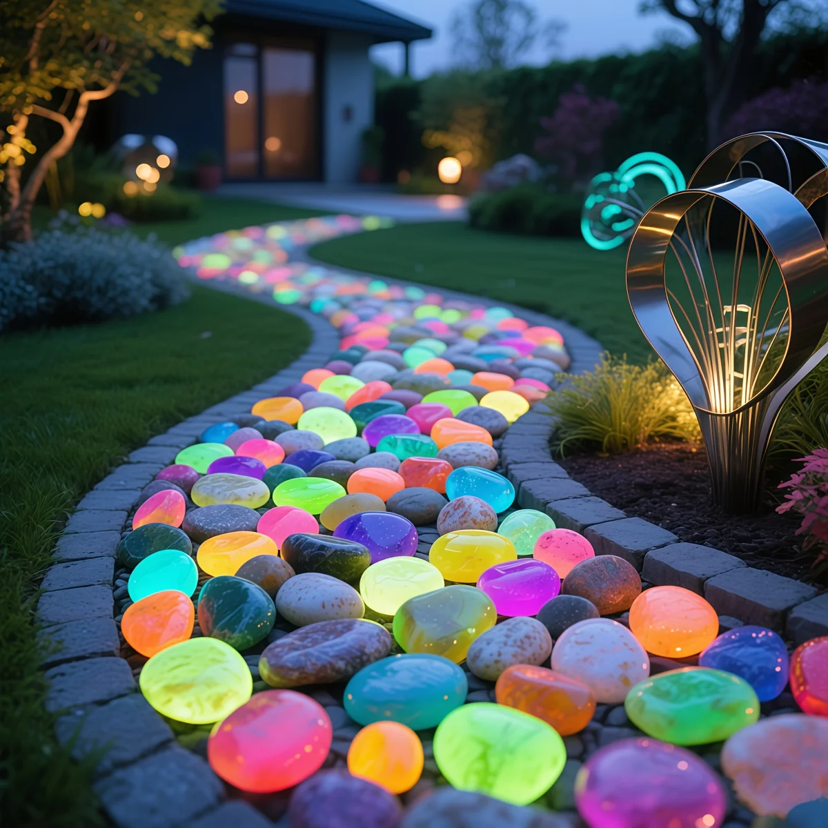 1CM 100pcs Color Goose Stone L - Smart Garden Ai 评论和价格