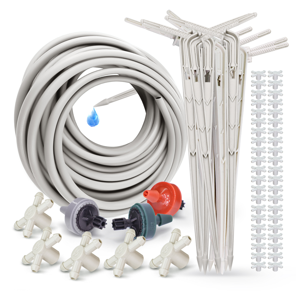 20M 2/4/8L Compensating Droppe - Smart Garden Sprinkler System 评论和价格