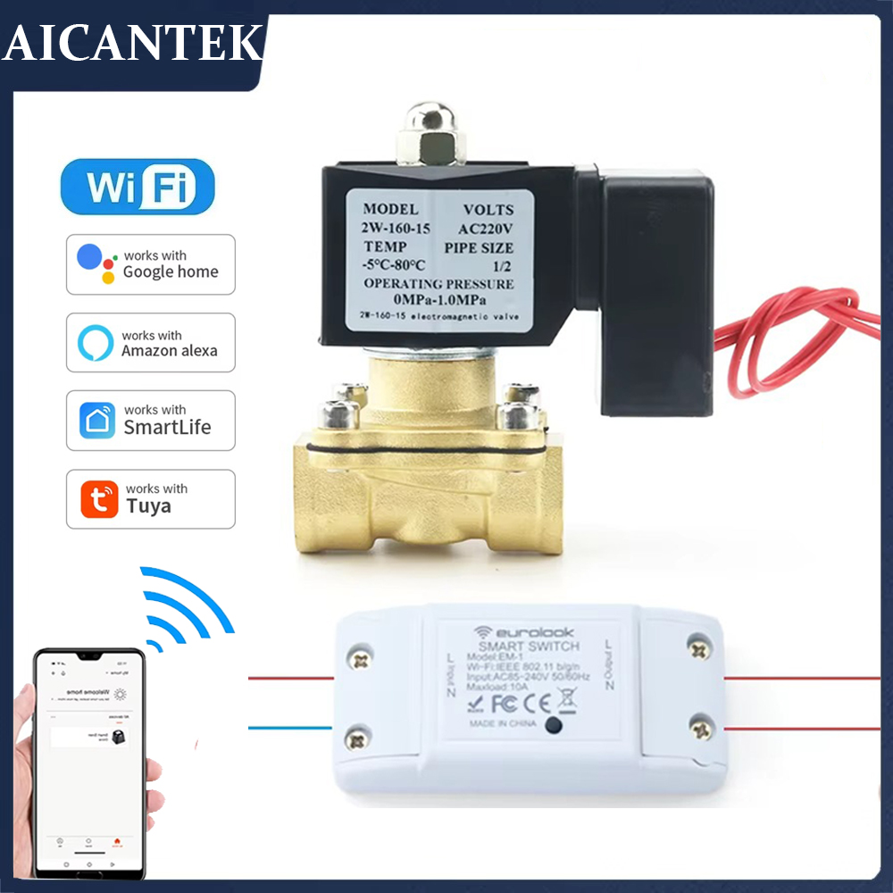 AC220V Tuya WiFi Smart Solenoi - Smart Garden Instructions 评论和价格