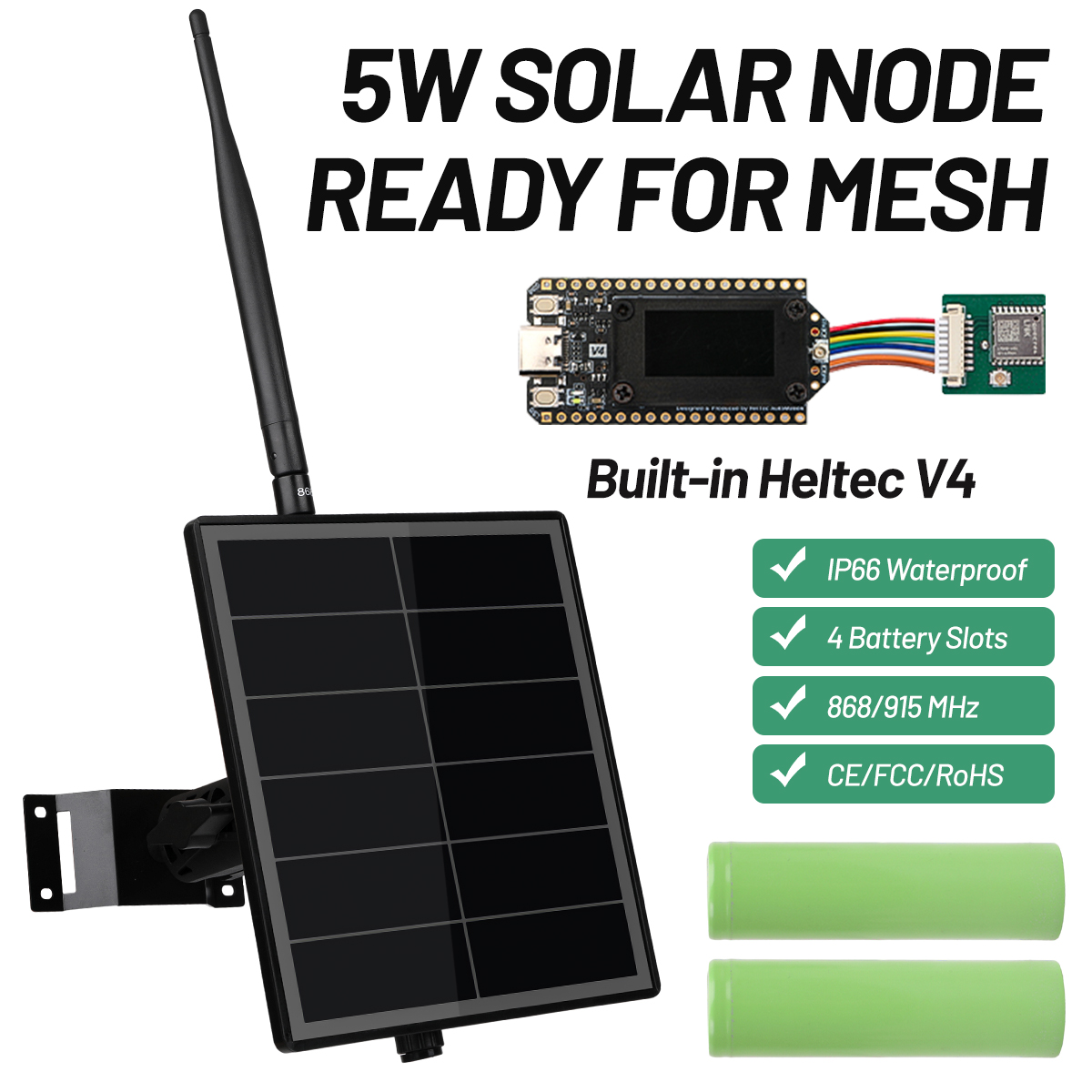 Outdoor Meshtastic Solar Node  - Smart Garden Esp32 评论和价格