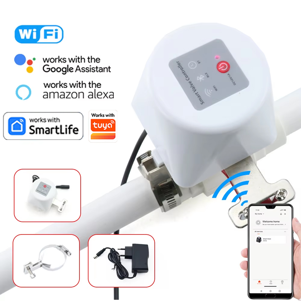 WiFi Water Valve Gas Shutoff   - Smart Garden Instructions 评论和价格