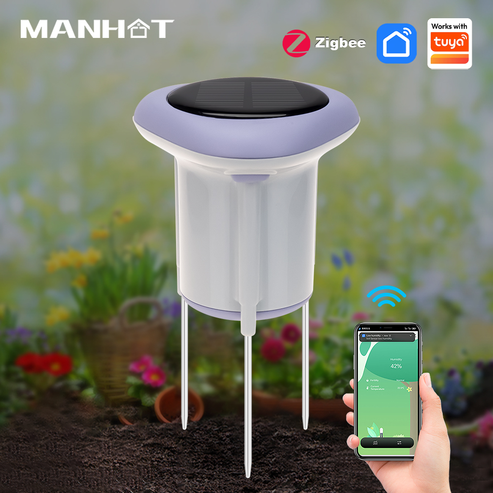 MANHOT Zigbee Smart Solar Soil - Smart Soil Sensor 评论和价格
