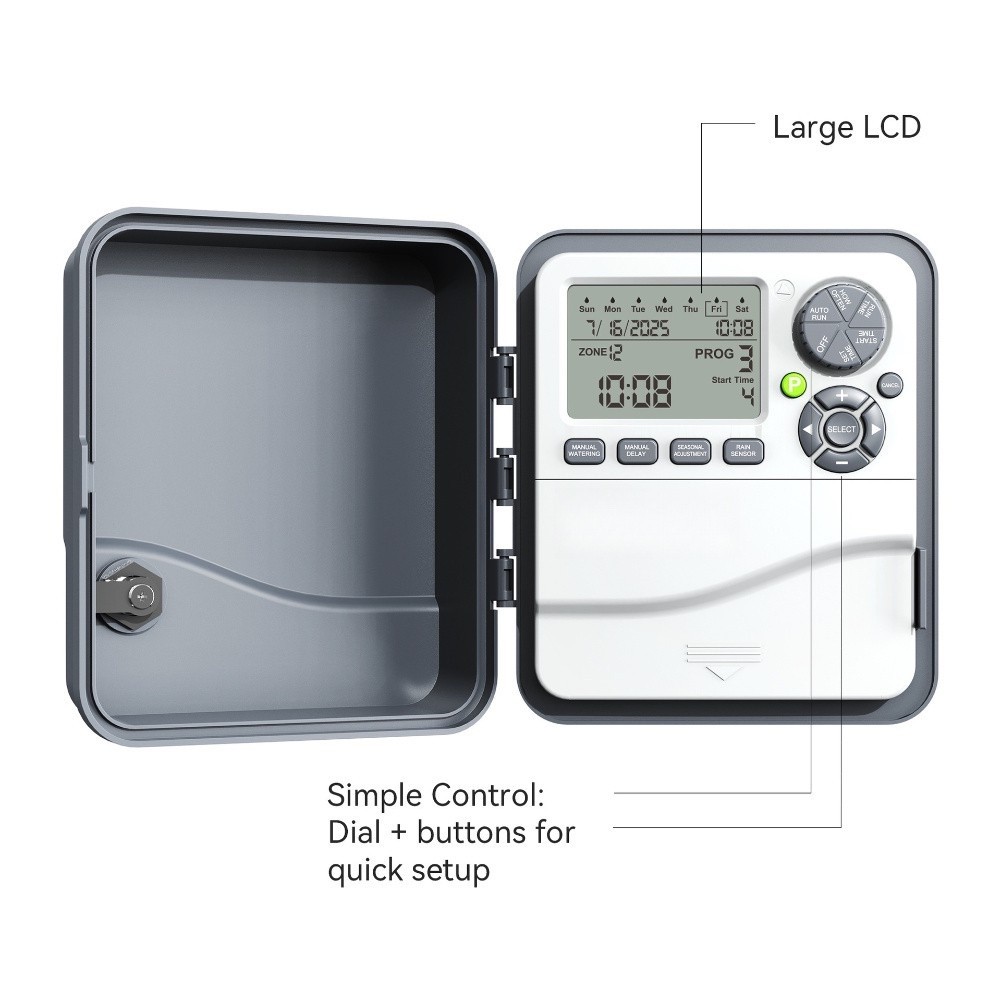 1Pc 12-Zone Programmable Sprin - Smart Garden Sprinkler System 评论和价格