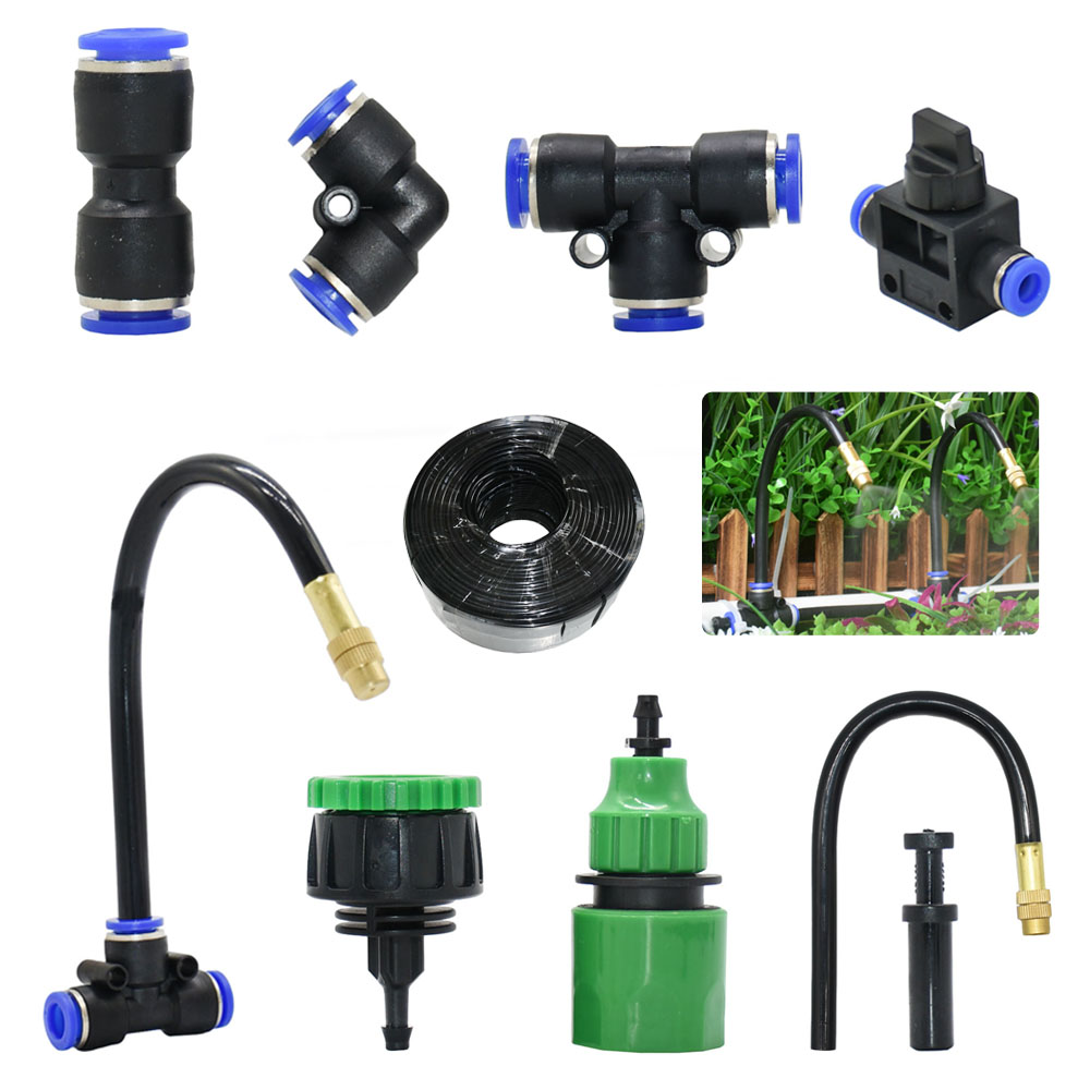 Outdoor Misting Cooling System - Smart Garden Sprinkler System 评论和价格