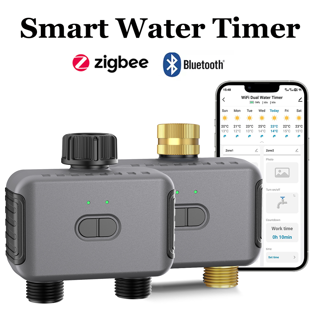 Tuya Smart Water Timer Zigbee/ - Smart Garden Sprinkler System 评论和价格