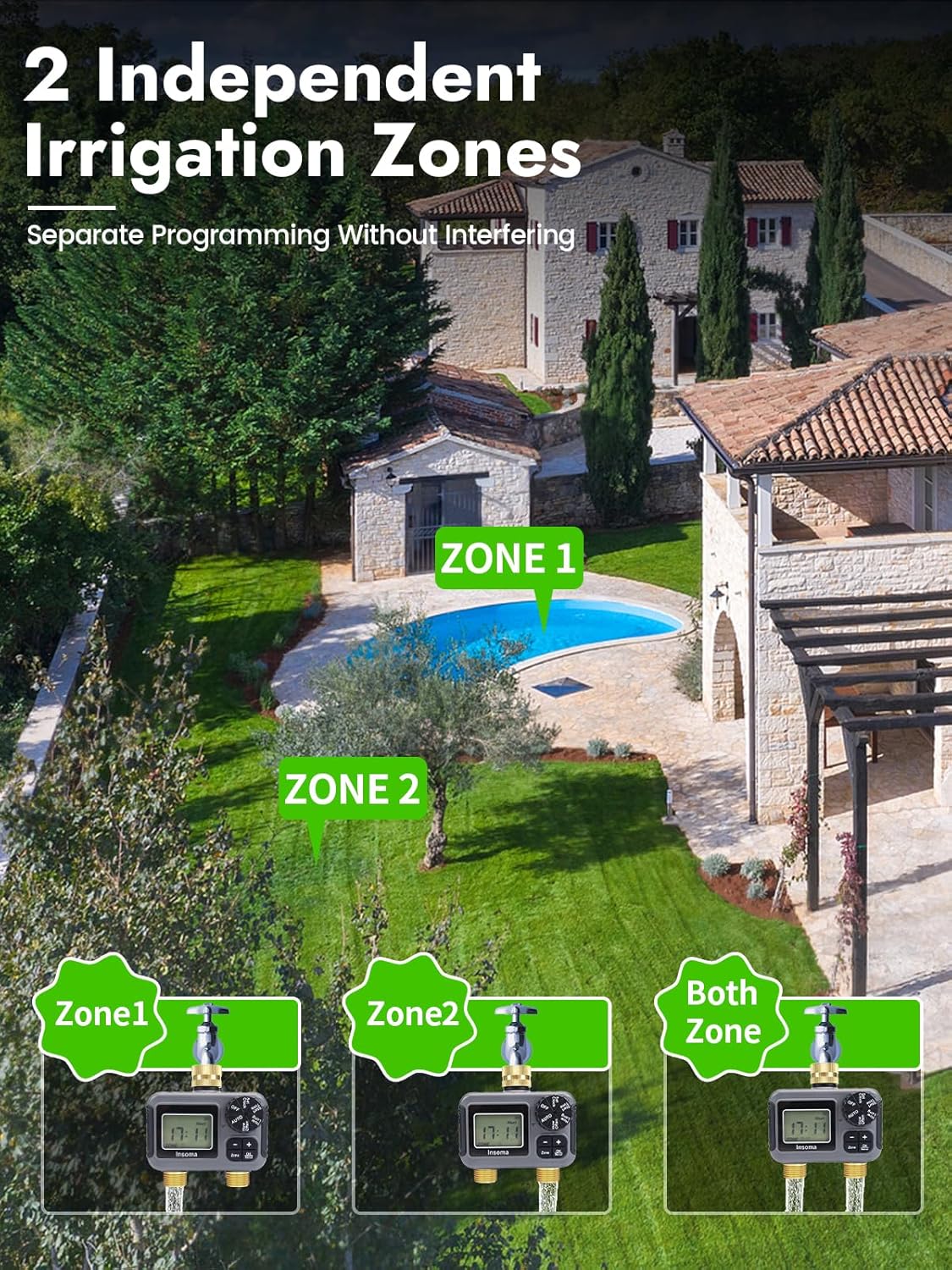 Dual Outlets Smart Irrigation  - Smart Garden Iot 评论和价格