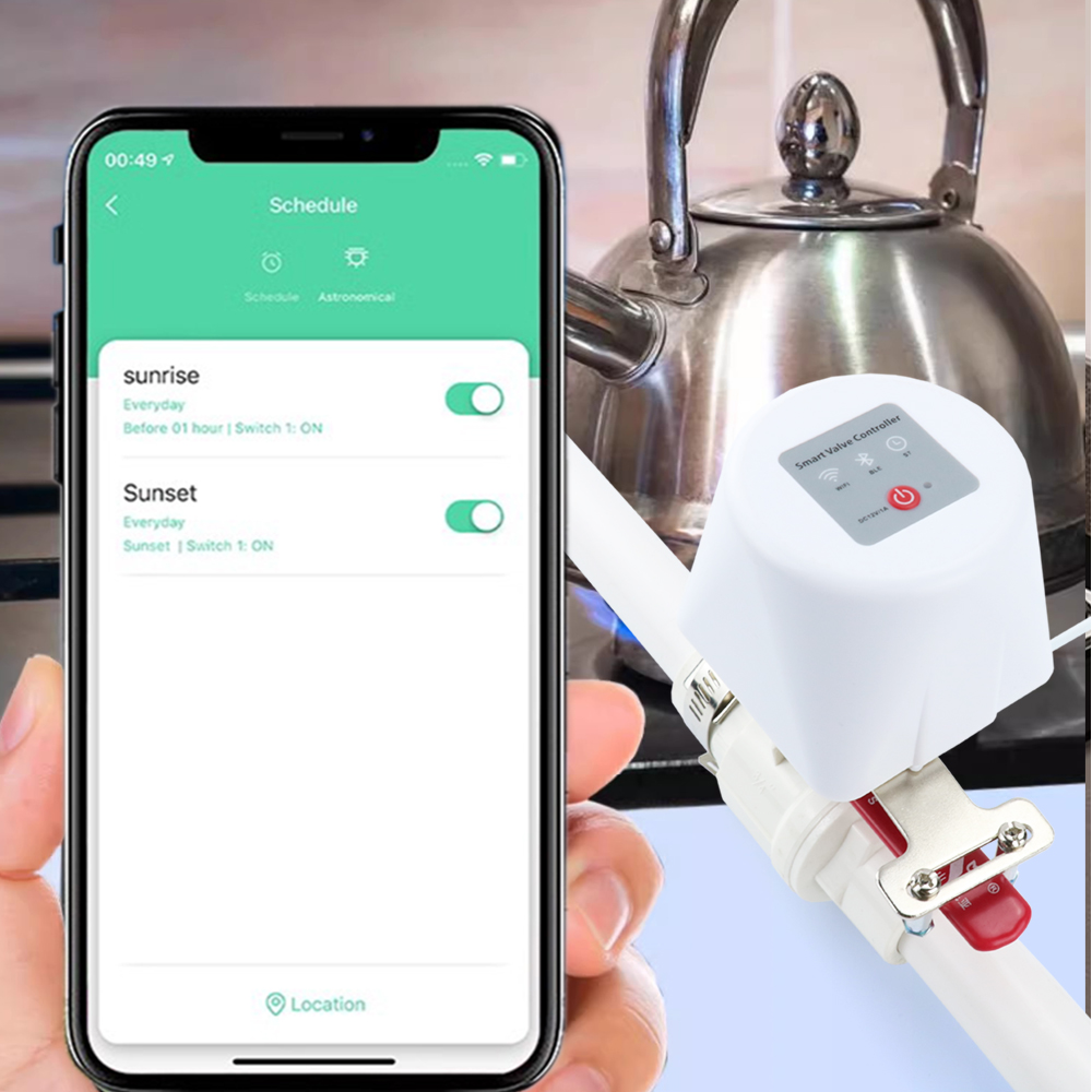 Tuya WiFi Water Valve Wireless - Smart Garden Instructions 评论和价格