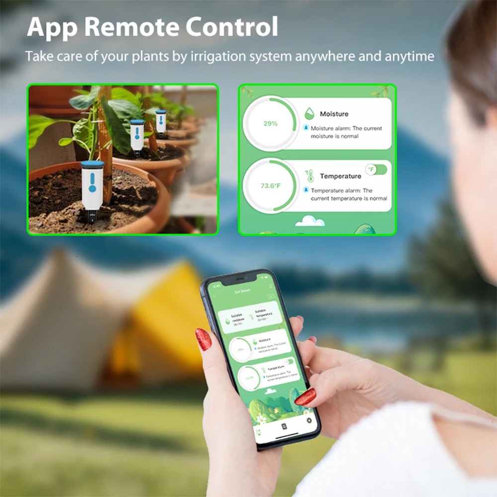 Haozee Tuya Smart WiFi Soil Mo - Smart Soil Sensor 评论和价格