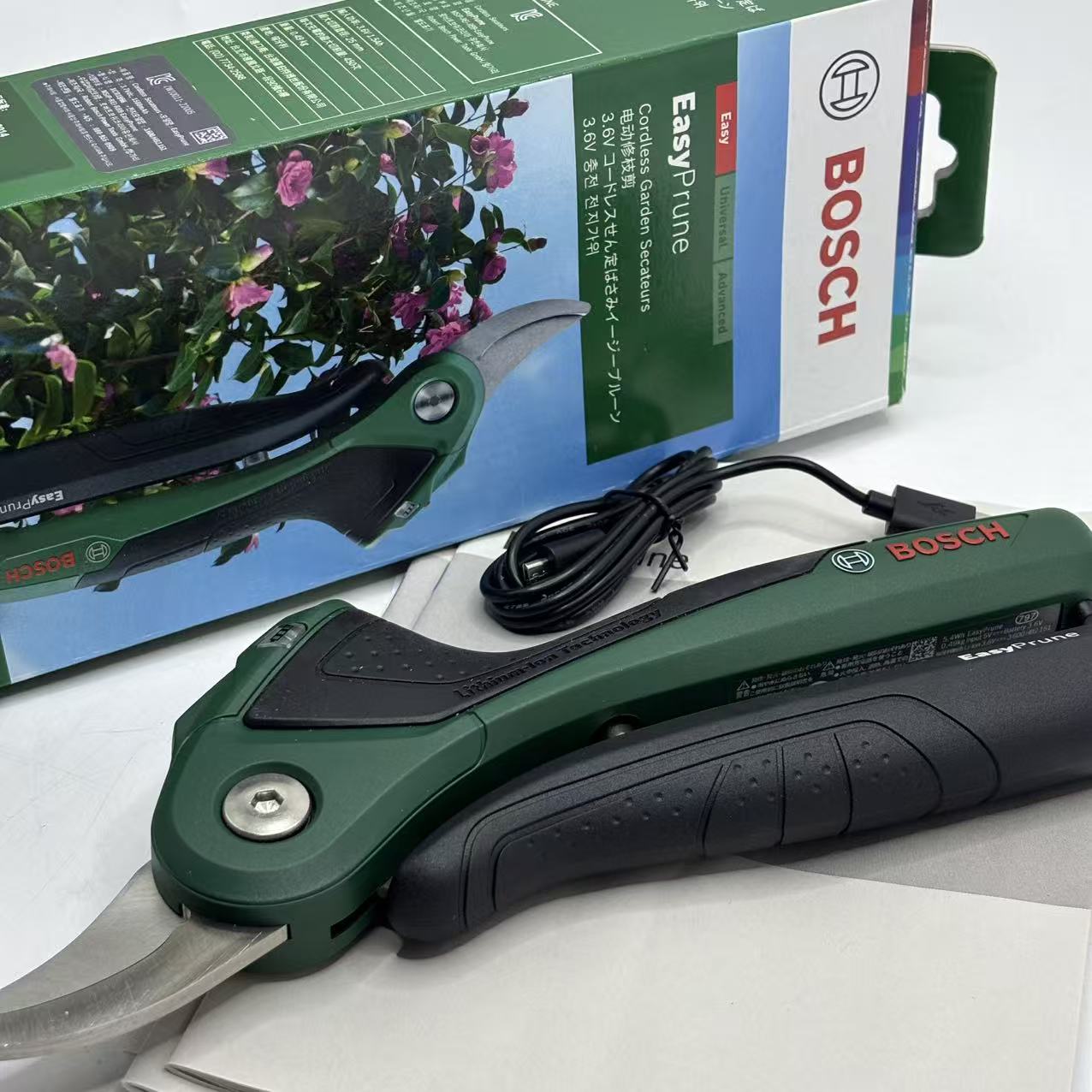Bosch 3.6V Cordless Smart Prun - Smart Gardening 评论和价格