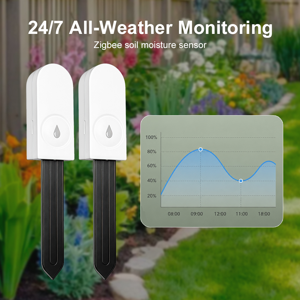 Zigbee 3.0 Soil Moisture Senso - Smart Soil Sensor 评论和价格