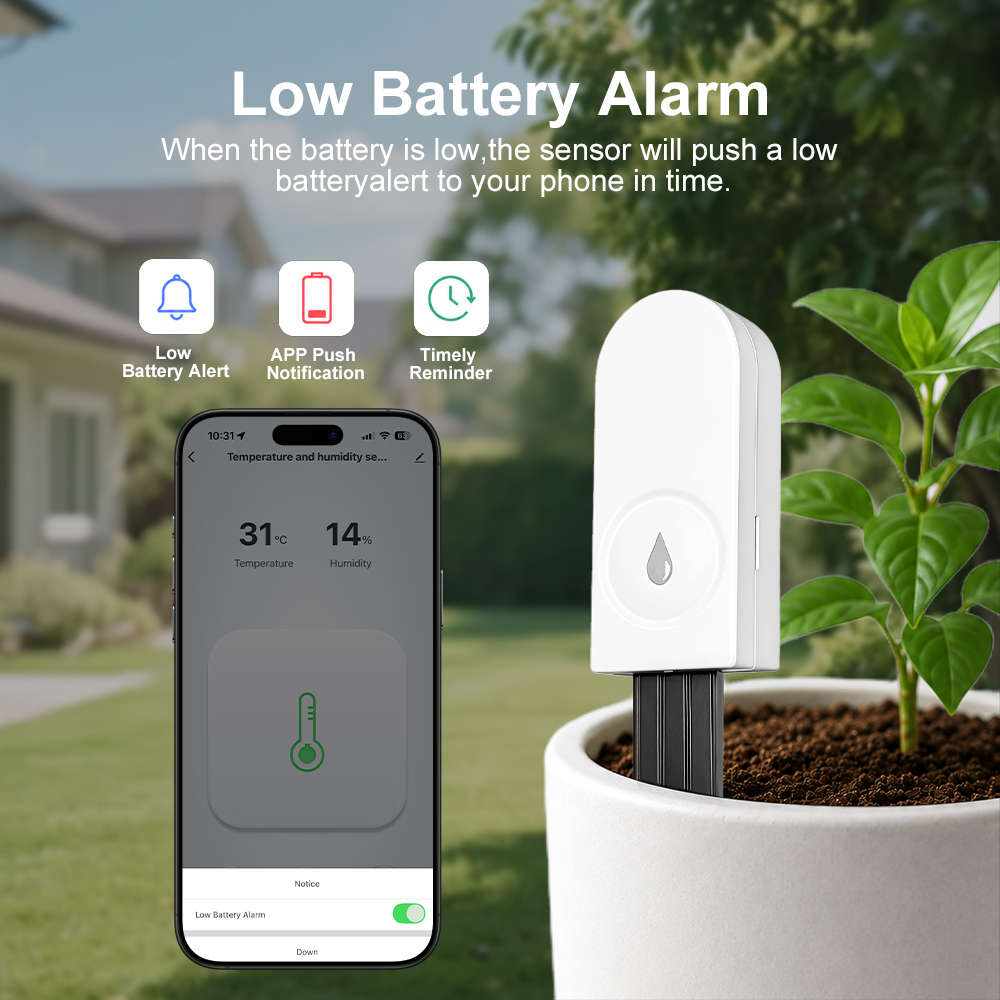 Zigbee 3.0 Soil Moisture Senso - Smart Soil Sensor 评论和价格