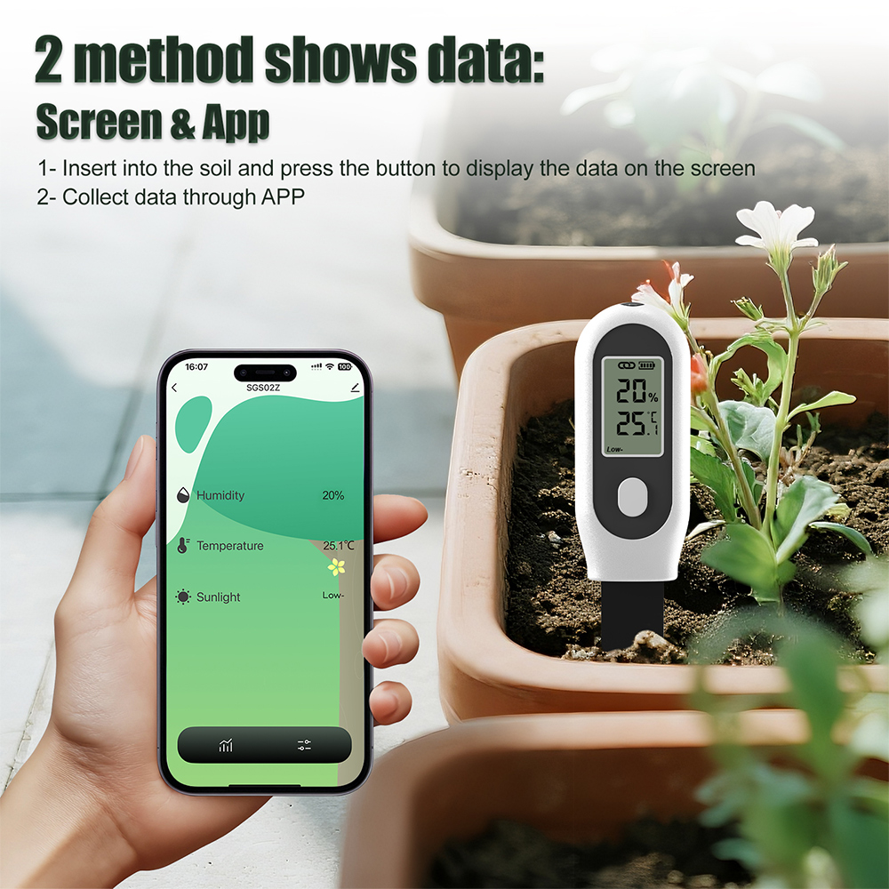 3 in 1 Soil Tester Zigbee Smar - Smart Soil Sensor 评论和价格