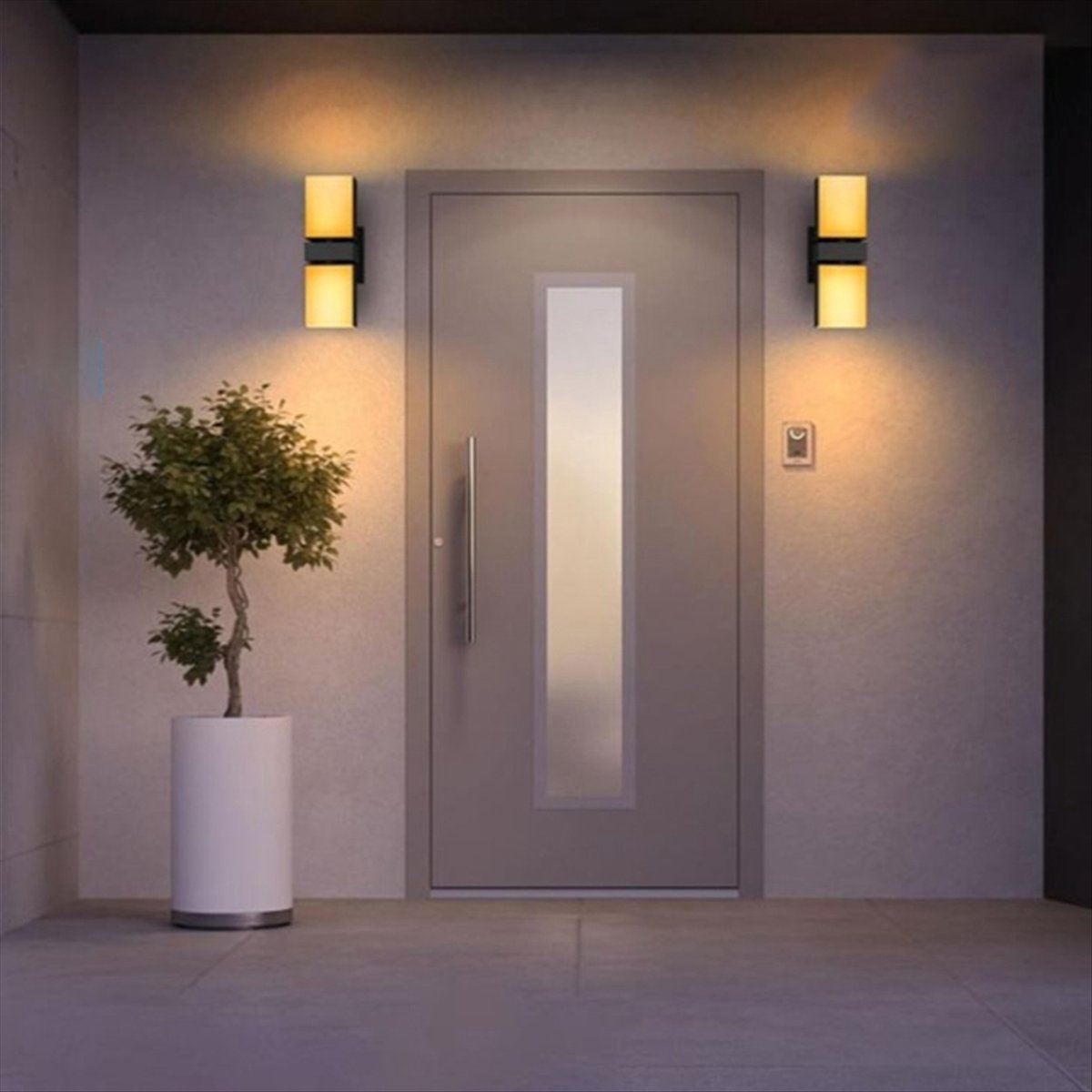 AA19 LED Wall Light Dual Head  - Smart Garden Smart Fence 评论和价格