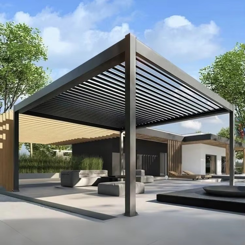 Electric Smart Aluminum Pergol - Smart Garden Electric Pergola 评论和价格