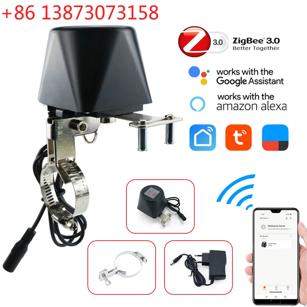 Tuya Zigbee Smart Gas Valve WI - Smart Garden Instructions 评论和价格