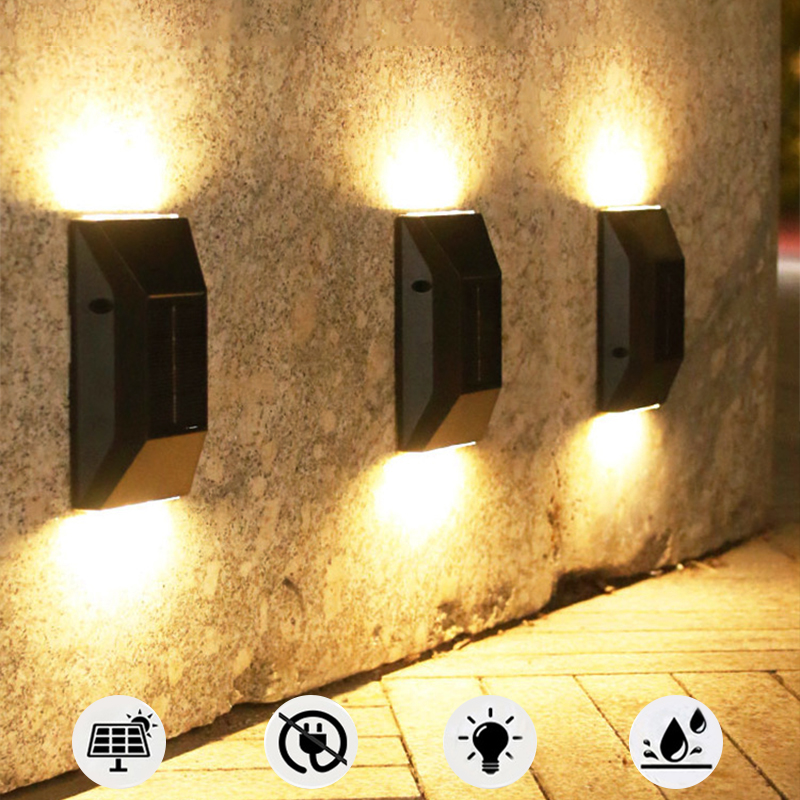 1/2/4/6/8PCS Smart LED Solar L - Smart Garden Smart Fence 评论和价格