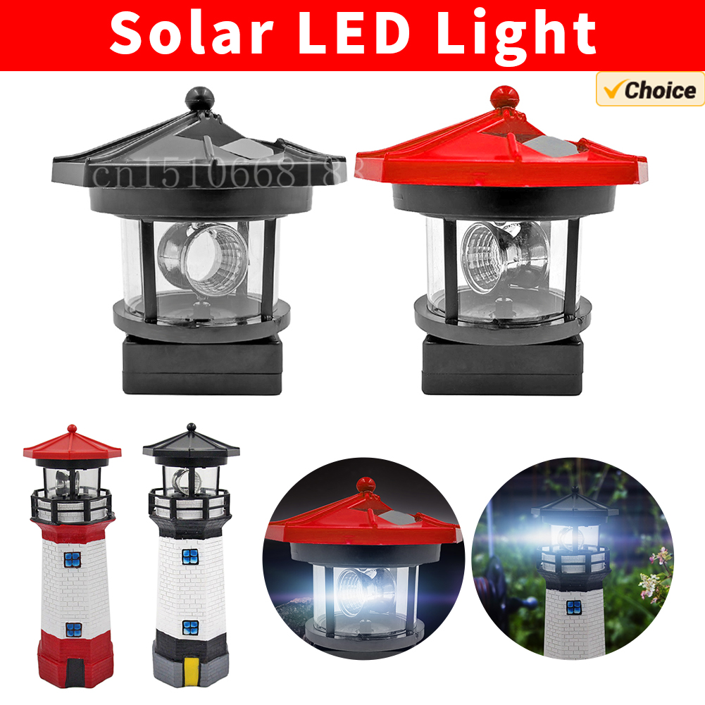 Lighthouse Shape Solar LED Lig - Smart Garden Smart Fence 评论和价格