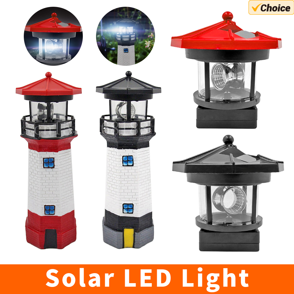 Lighthouse Shape Solar LED Lig - Smart Garden Smart Fence 评论和价格