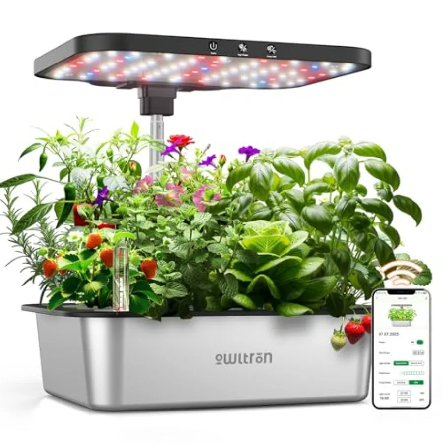 Indoor herb garden kit with 15 - Smart Garden Construct 评论和价格