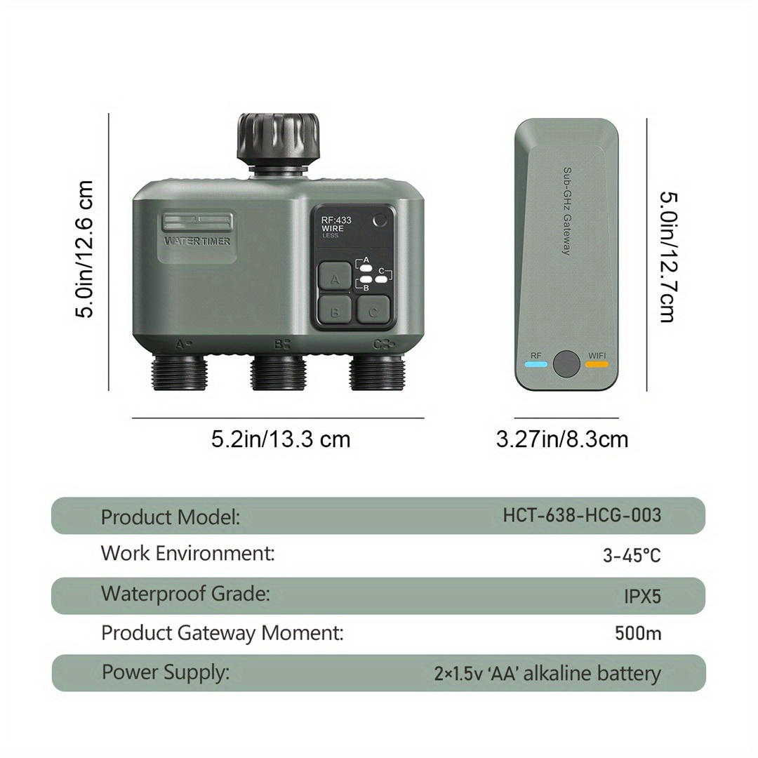 Eshico Smart Sprinkler Timer:  - Smart Garden Sprinkler System 评论和价格