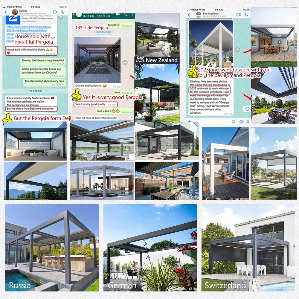 Customised Modern Foldable Wat - Smart Garden Electric Pergola 评论和价格