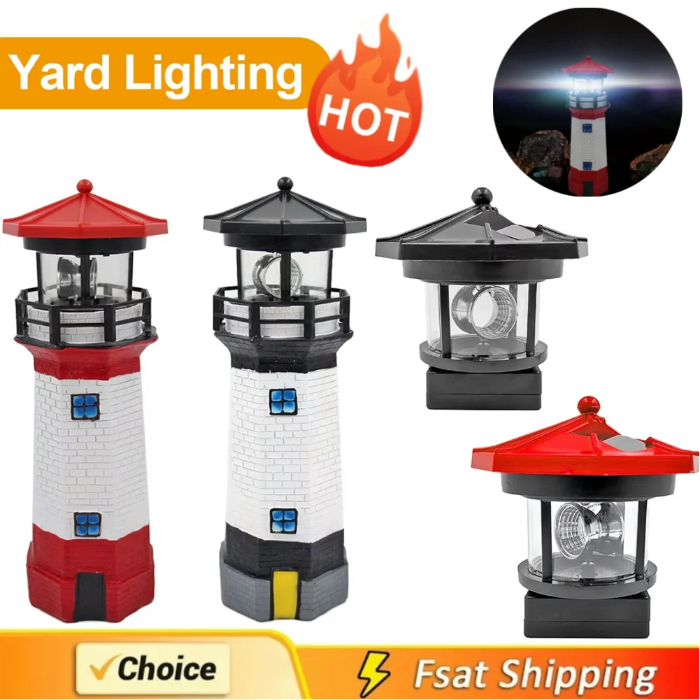 Lighthouse Shape Solar LED Lig - Smart Garden Smart Fence 评论和价格