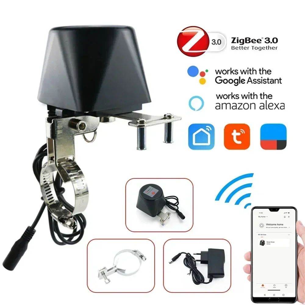 Tuya Zigbee Smart Gas Valve WI - Smart Garden Instructions 评论和价格