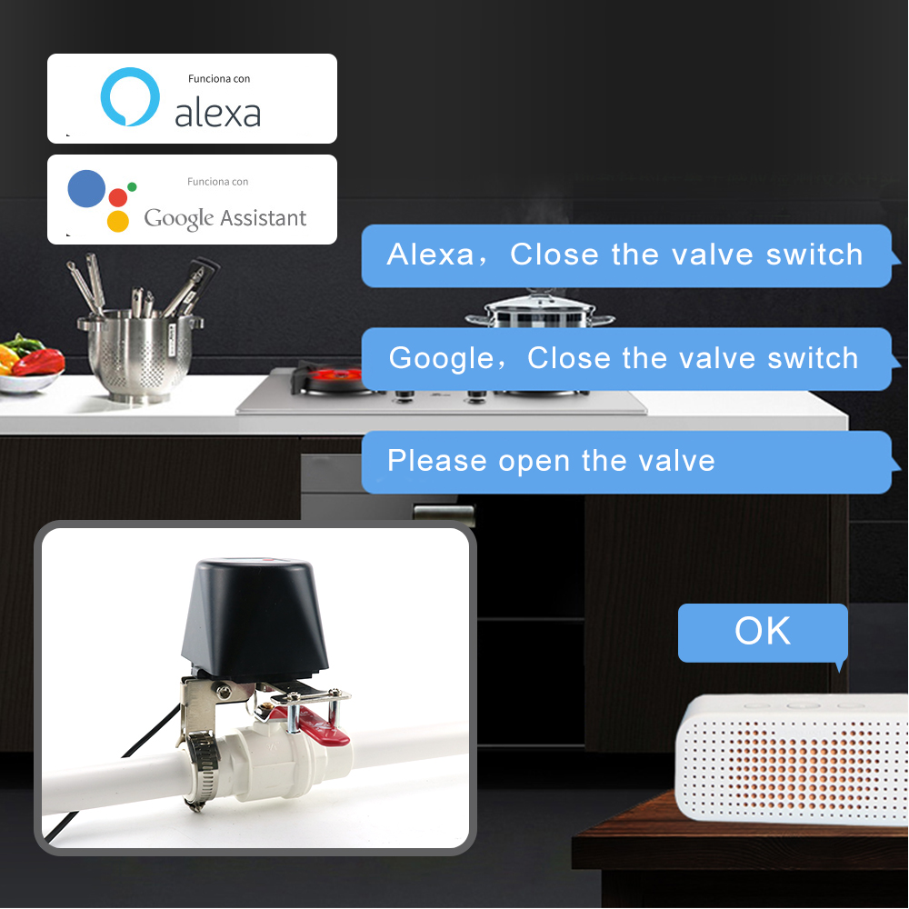 WiFi Water Valve Gas Shutoff   - Smart Garden Instructions 评论和价格