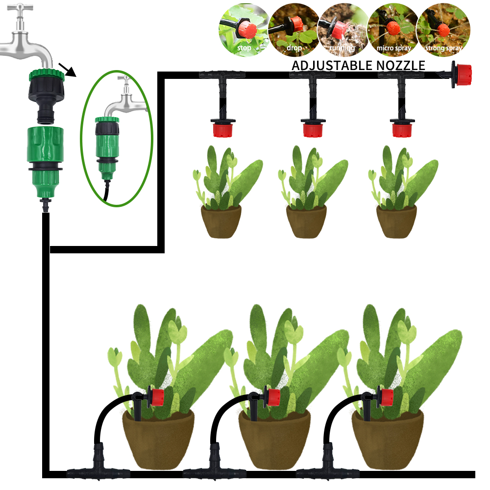 Micro Drip Irrigation System P - Smart Garden Hose 评论和价格